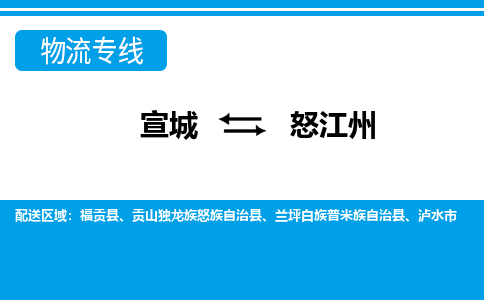 宣城到怒江州物流公司要几天_宣城到怒江州物流专线价格_宣城至怒江州货运公司电话