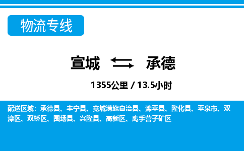 宣城到承德物流公司要几天_宣城到承德物流专线价格_宣城至承德货运公司电话