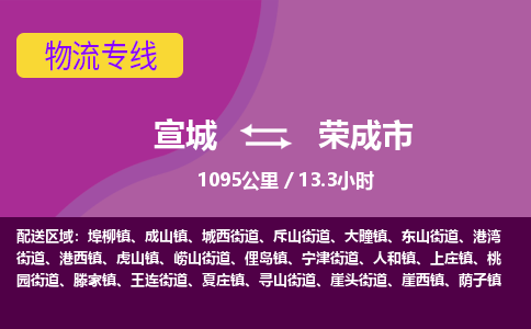 宣城到荣成市物流公司要几天_宣城到荣成市物流专线价格_宣城至荣成市货运公司电话