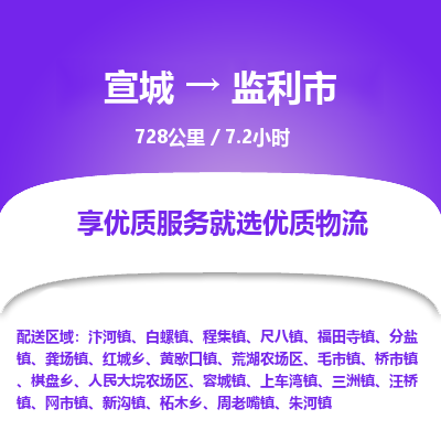 宣城到监利市物流公司要几天_宣城到监利市物流专线价格_宣城至监利市货运公司电话