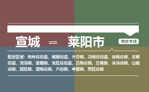 宣城到莱阳市物流公司要几天_宣城到莱阳市物流专线价格_宣城至莱阳市货运公司电话