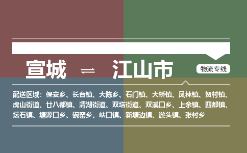 宣城到江山市物流公司要几天_宣城到江山市物流专线价格_宣城至江山市货运公司电话