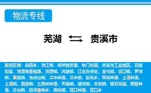 芜湖到贵溪市物流公司要几天_芜湖到贵溪市物流专线价格_芜湖至贵溪市货运公司电话