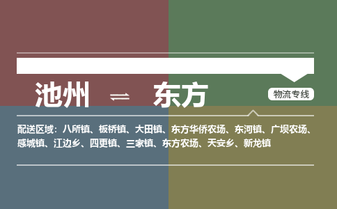 池州到东方物流公司要几天_池州到东方物流专线价格_池州至东方货运公司电话