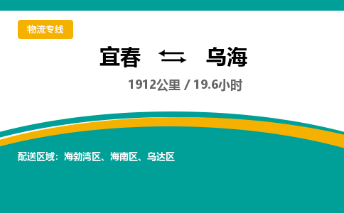 宜春到乌海物流公司要几天_宜春到乌海物流专线价格_宜春至乌海货运公司电话