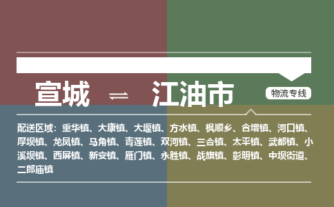 宣城到江油市物流公司要几天_宣城到江油市物流专线价格_宣城至江油市货运公司电话